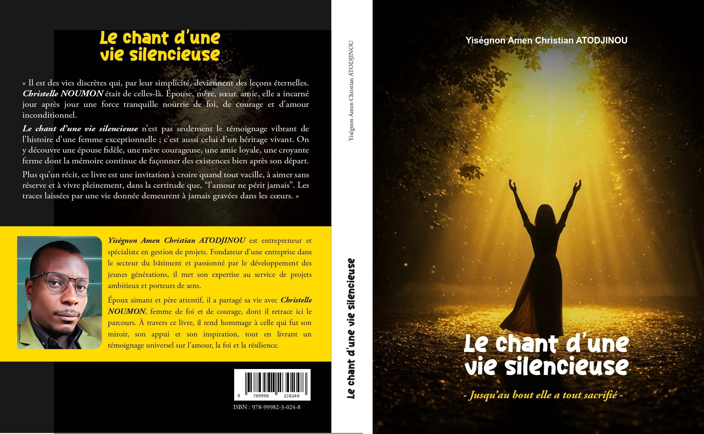 Couverture du livre Le chant d'une vie silencieuse